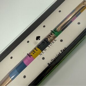 Kate Spade Enchanted Stripe Ballpoint Pen NWT Multi Colored